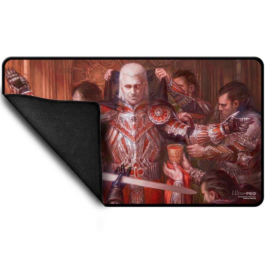 Magic the Gathering Commander Series 3 - Edgar Markov Black Stitched Playmat (Q3 2024 Enemy Color) (Fan Vote)