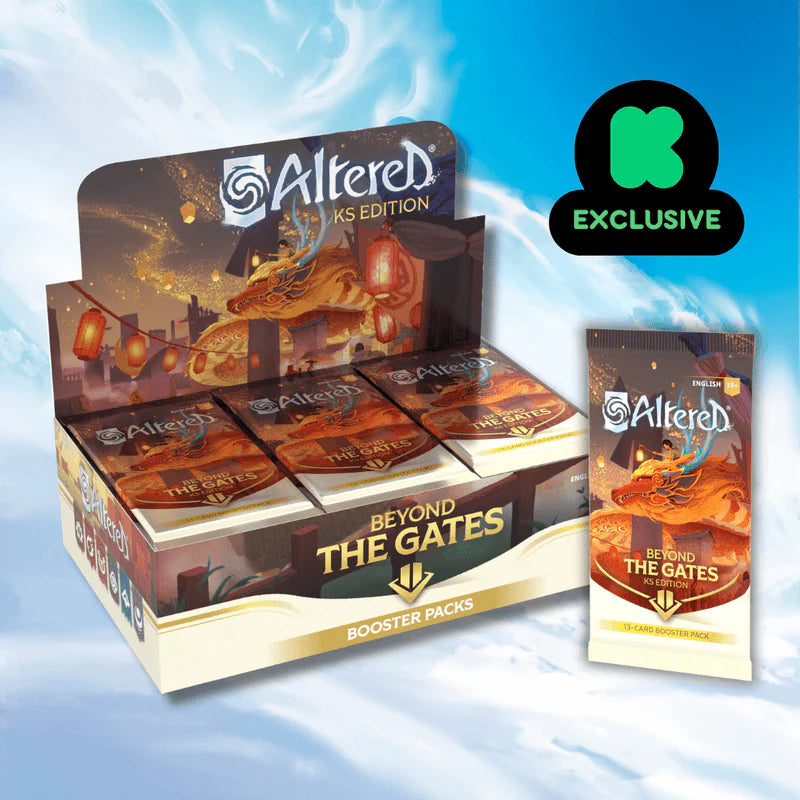 Altered TCG: Beyond The Gates Booster Box (Kickstarter Edition) Altered TCG: Beyond The Gates Booster Box (Kickstarter Edition)