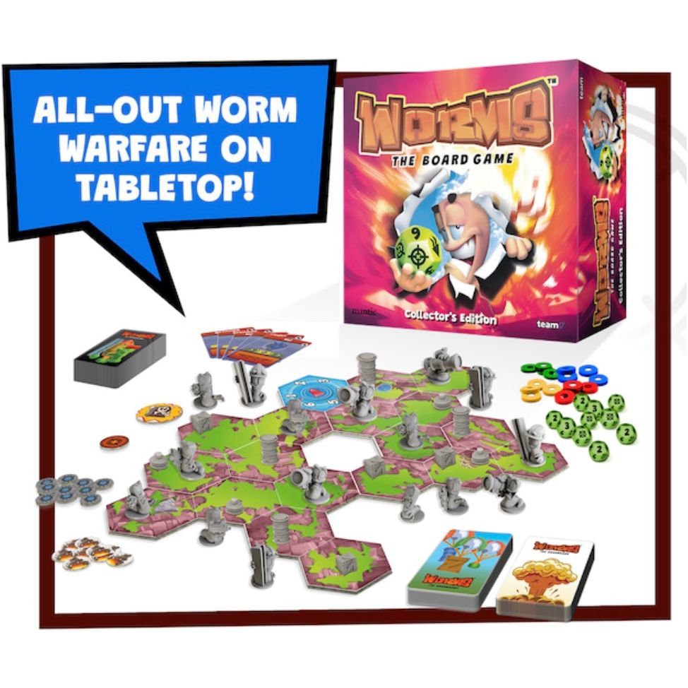 Worms: The Board Game: Mayhem Collector's Edition