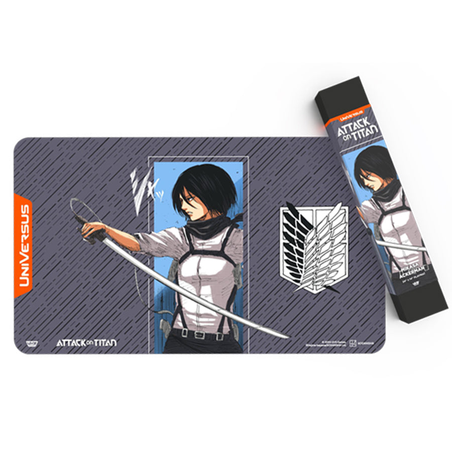 Universus CCG: Attack On Titan - Battle For Humanity: Mikasa Playmat