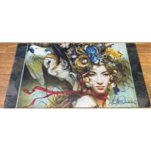 Artist Series: Heather Edwards - Crimson Ribbon Playmat