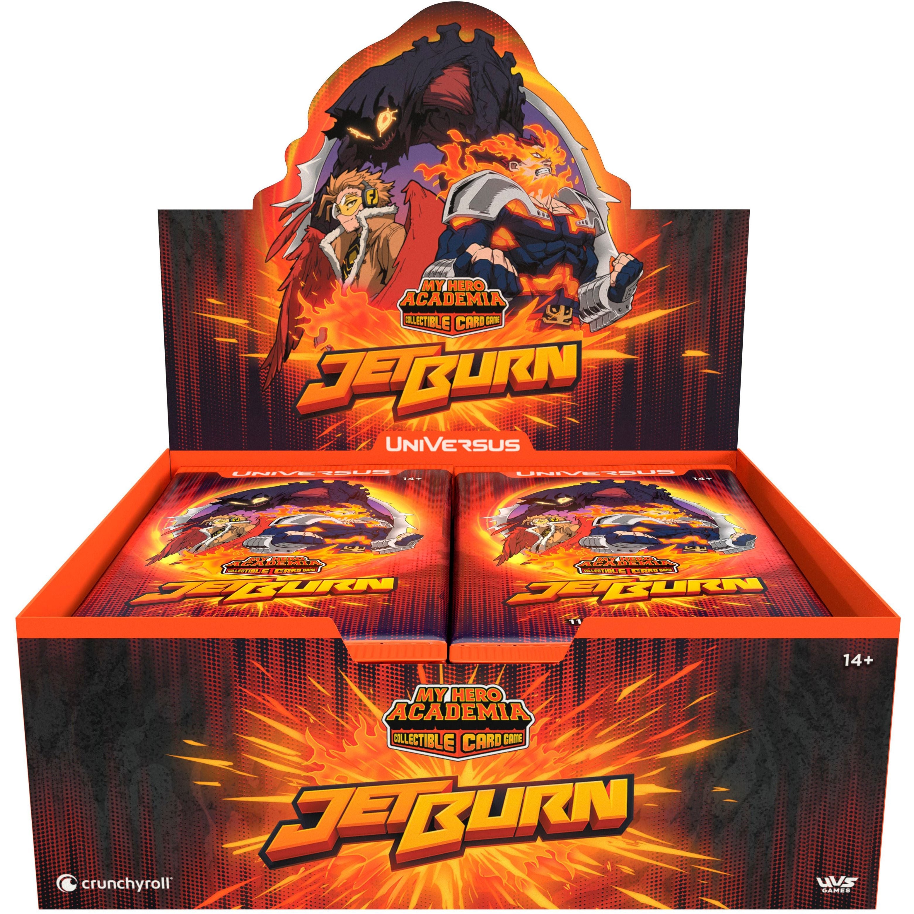 My Hero Academia CCG - Jet Burn Booster Box My Hero Academia CCG - Jet Burn Booster Box