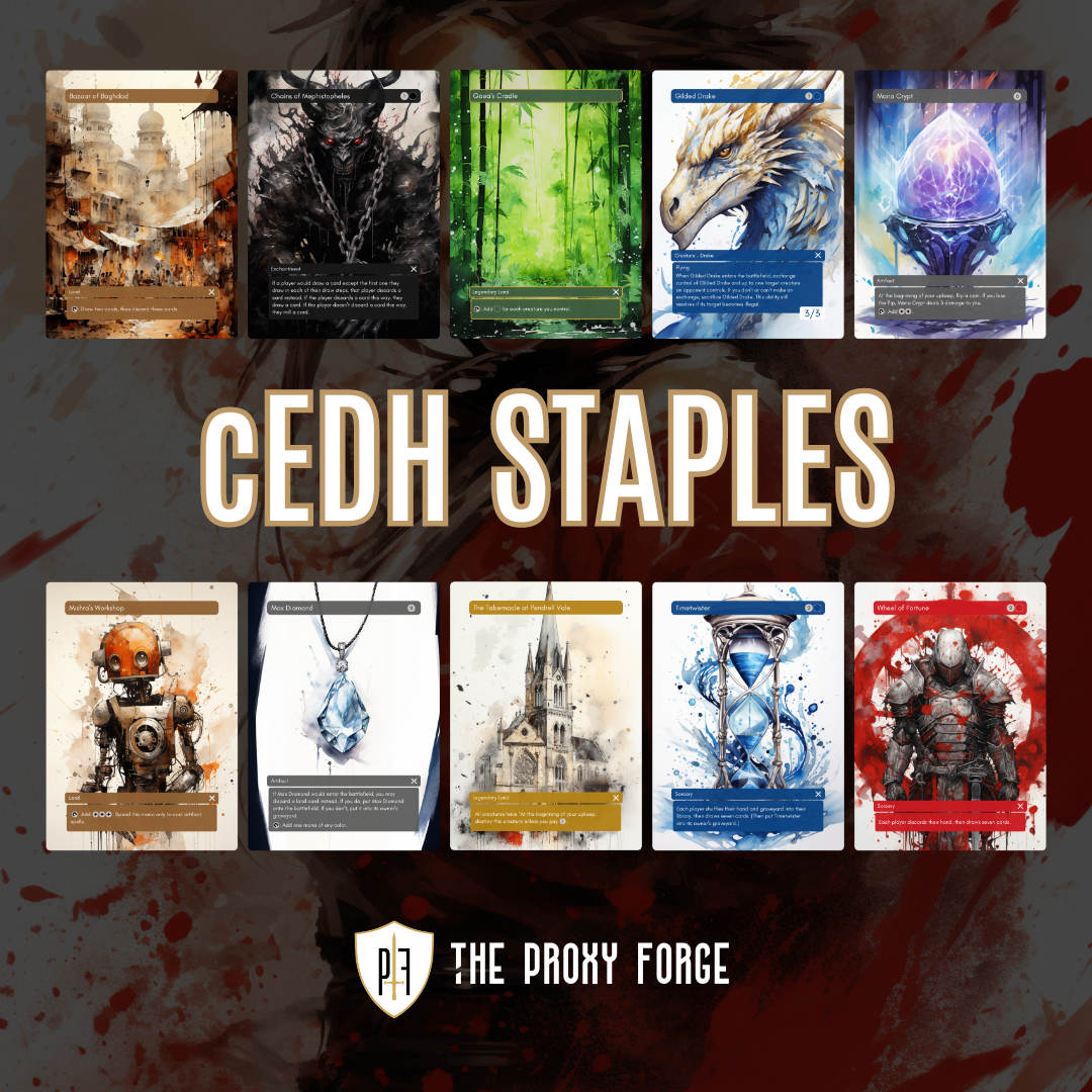 Commander Staples: cEDH (Proxy) Commander Staples: cEDH (Proxy)