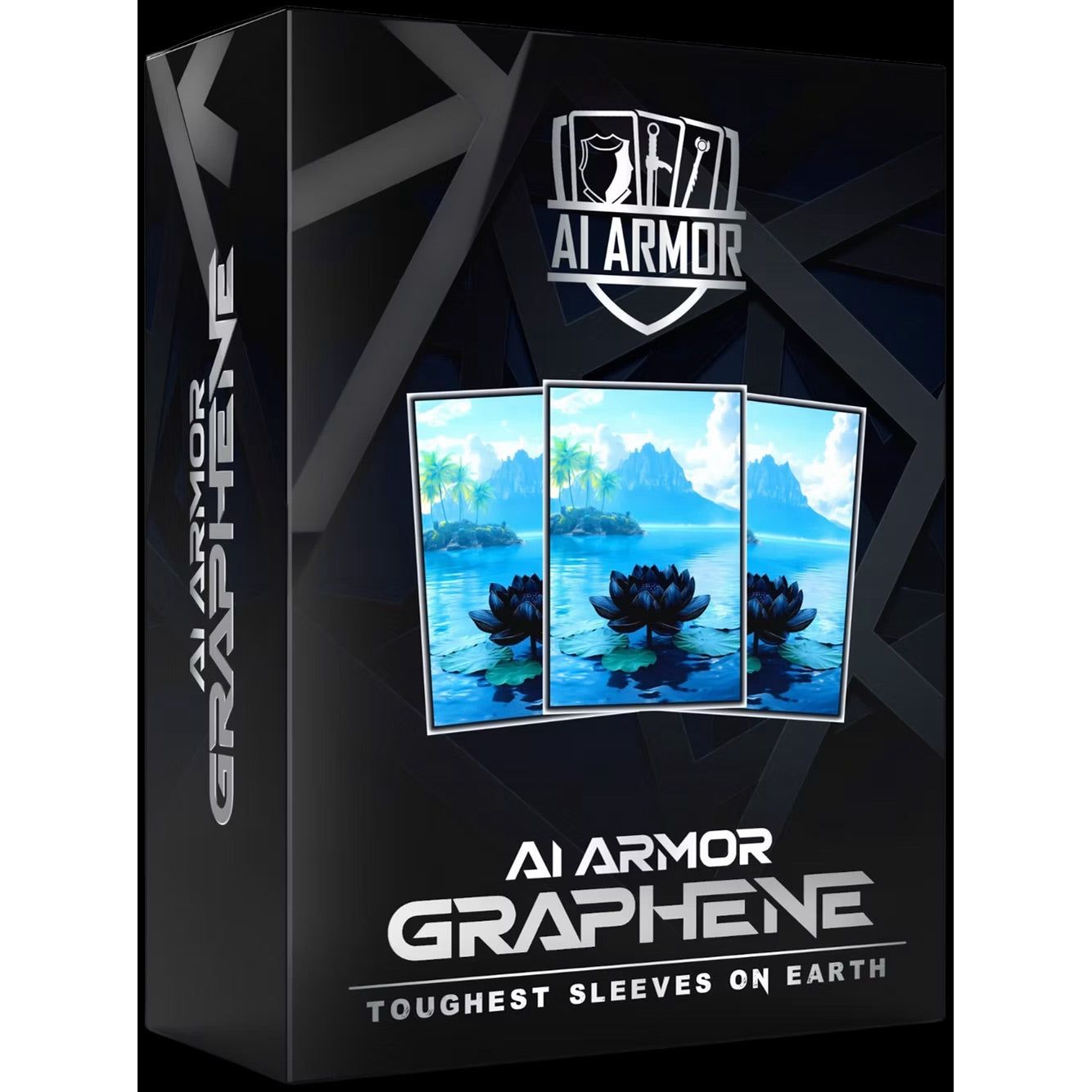 Ai Armor - Island Black Lotus Sleeves (Preorder Restock)