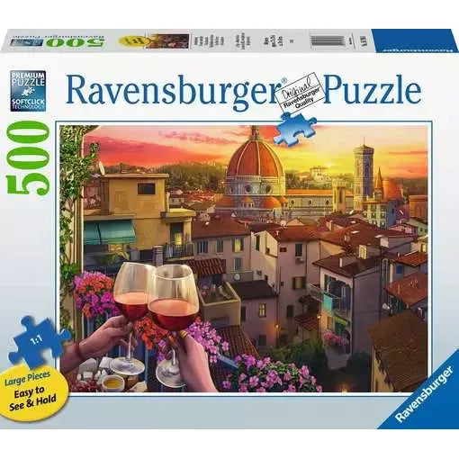 Cozy Wine Terrace 500pc Large Format Puzzle