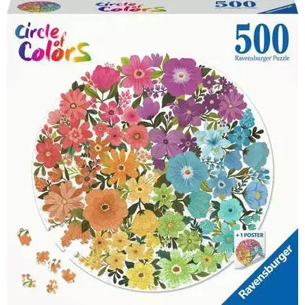 Circle of Colors: Flowers 500pc Puzzle
