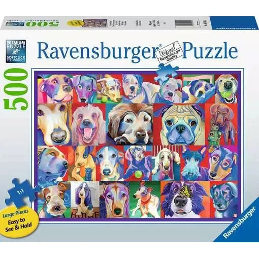 Hello Doggie 500pc Large Format Puzzle