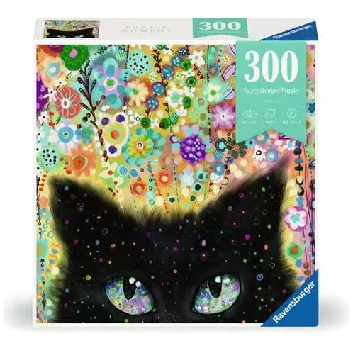 Kaleidoscope Kitty 300pc Puzzle Moments Puzzle