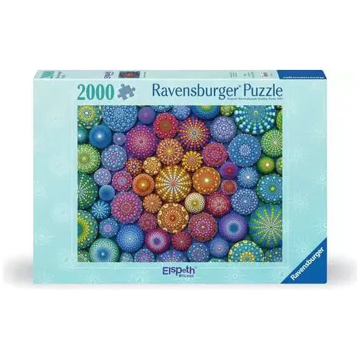 Radiating Rainbow Mandalas 2000pc Puzzle
