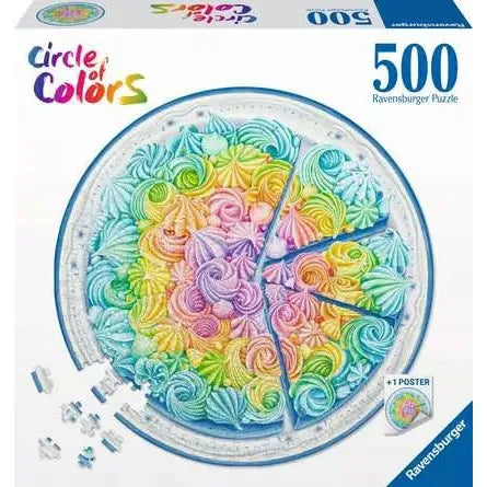 Circle of Colors: Rainbow Cake 500pc Puzzle