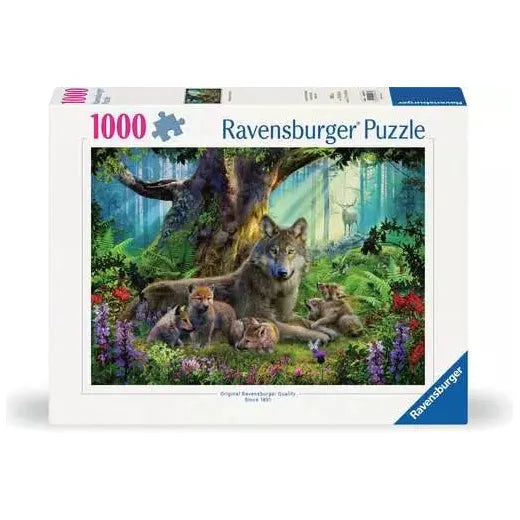 Wolves in the Forest 1000pc Puzzle