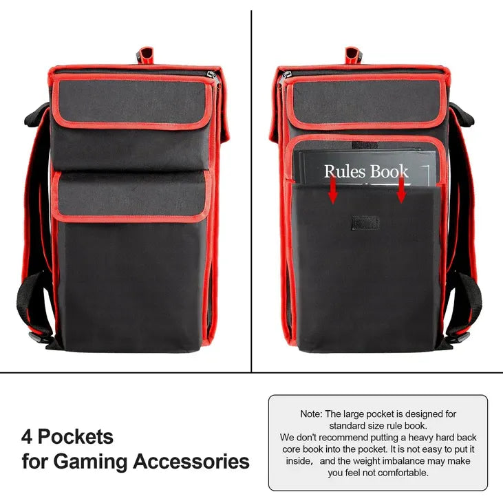 Jucoci Wargame Miniature Portable Medium Storage Case + Backpack Bundle