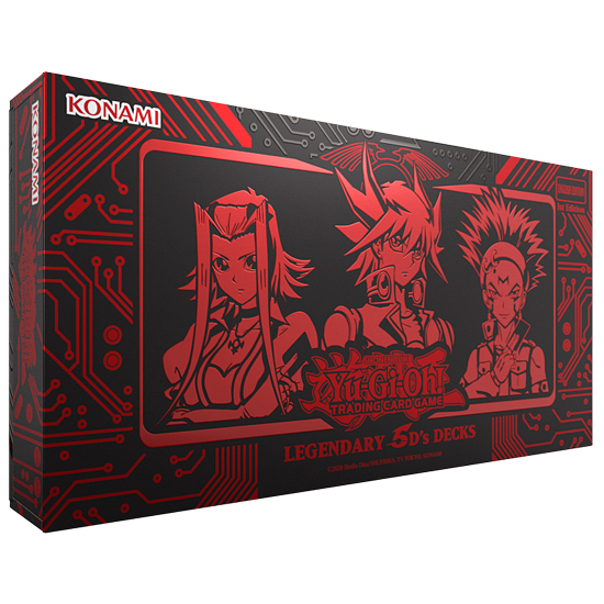 Yu-Gi-Oh TCG: Legenday 5D's Decks Box Set (Pre-Order Expected Release: 11/21/2025)