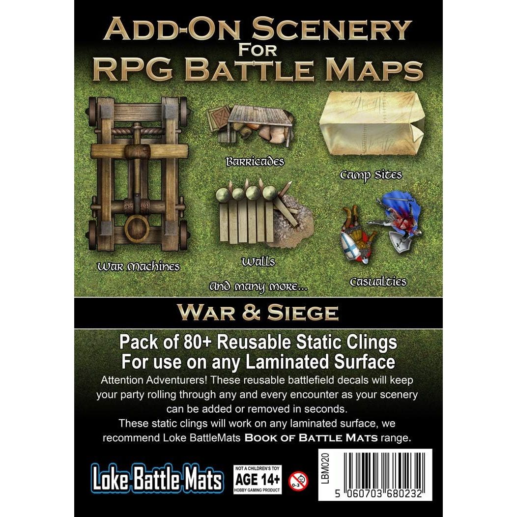 Add On Scenery Pack RPG Maps: War & Siege