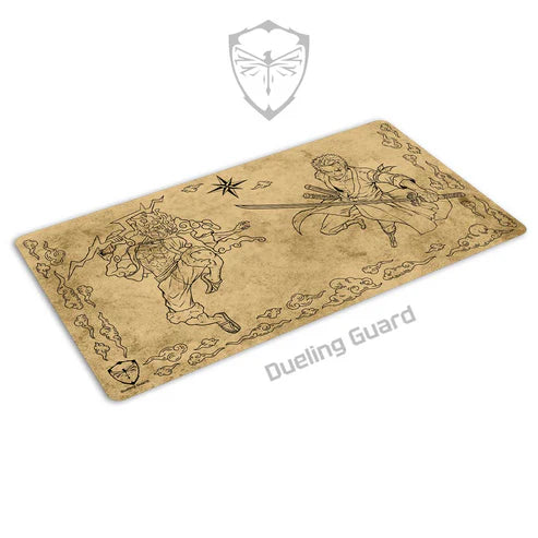 Tan Dream Chasers 1-Player Stitched Edge Playmat