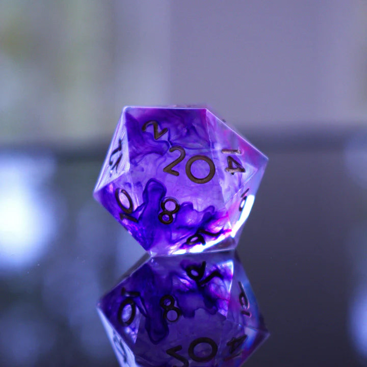 Misty Mountain - Mage Hand Sharp-Edged - 7-set Resin Dice