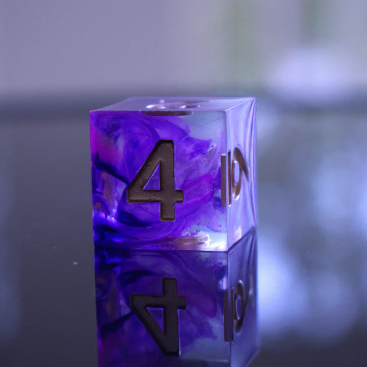 Misty Mountain - Mage Hand Sharp-Edged - 7-set Resin Dice