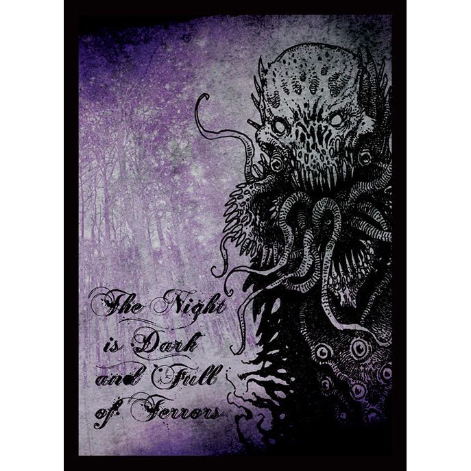 The Night is Dark Black Core Double-Matte Sleeves