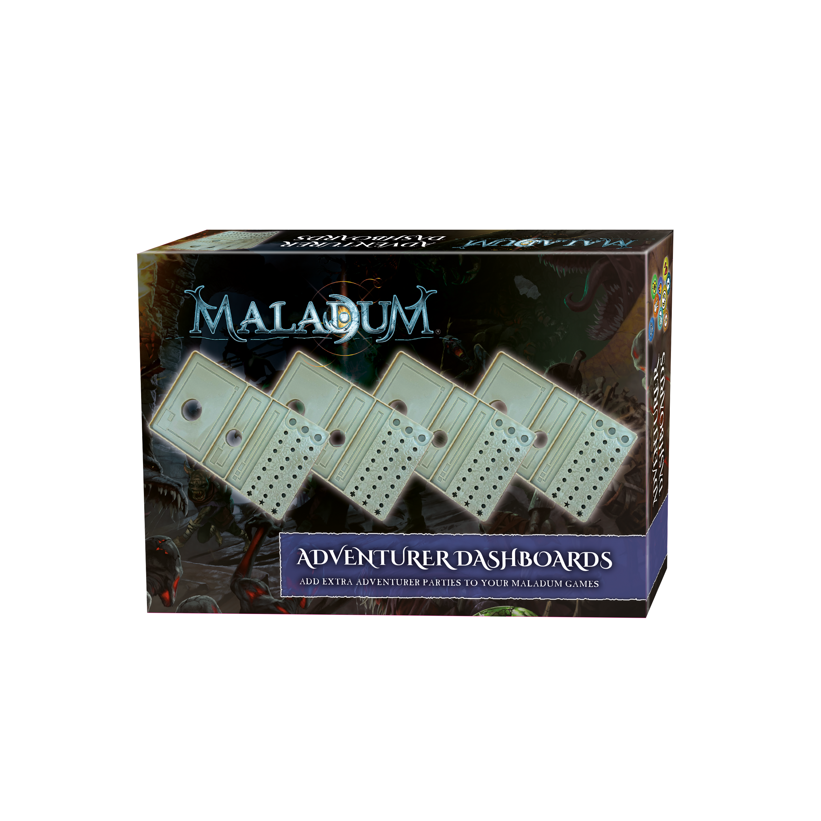 Maladum: Adventurer Dashboards