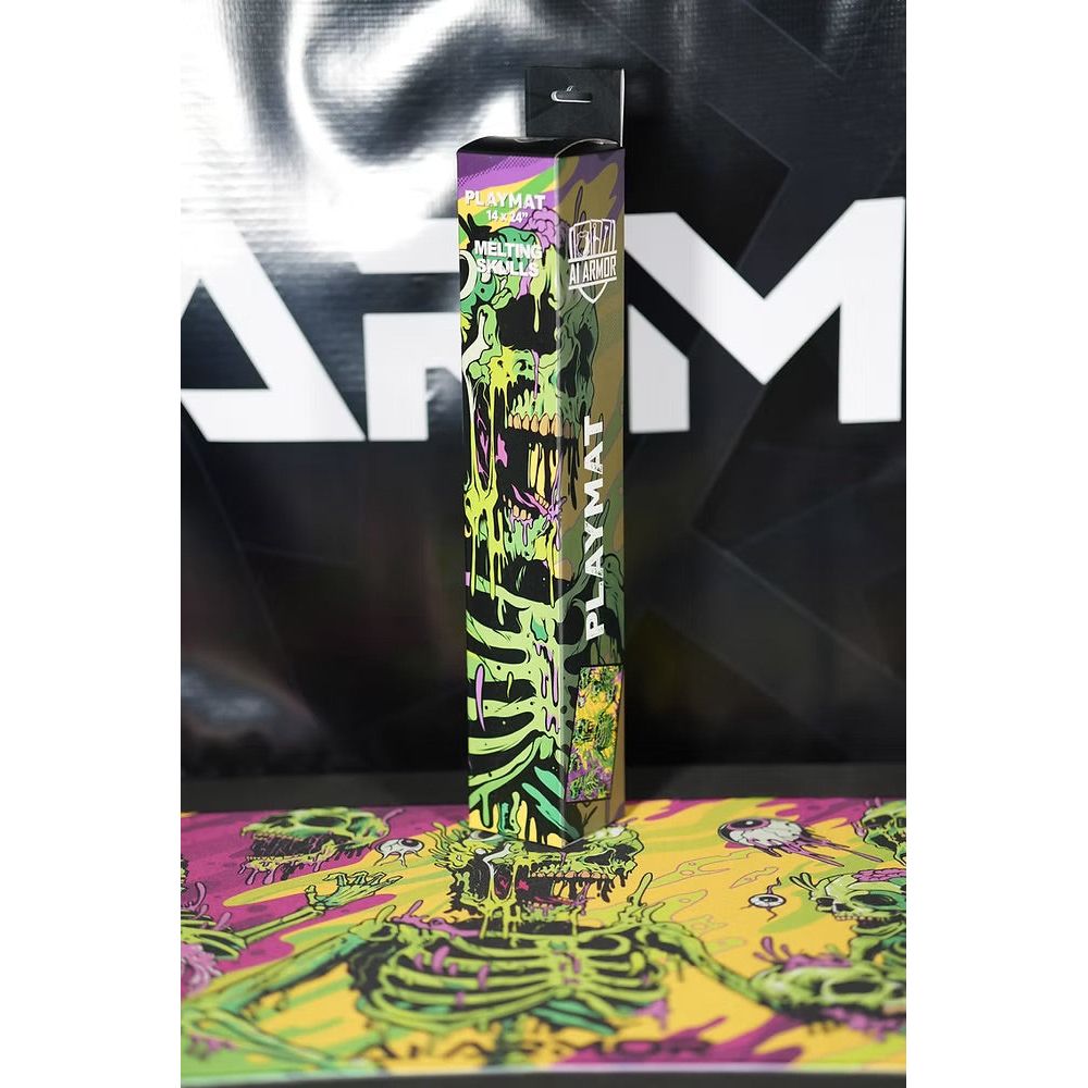 Ai Armor - Melting Skulls 14x24"