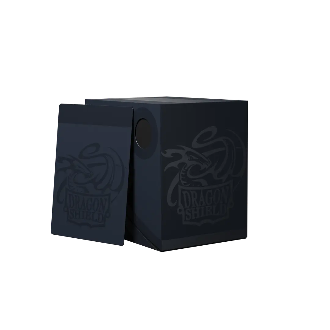 Dragon Shield: Double Deck Shell Deck Box Midnight Blue/Black