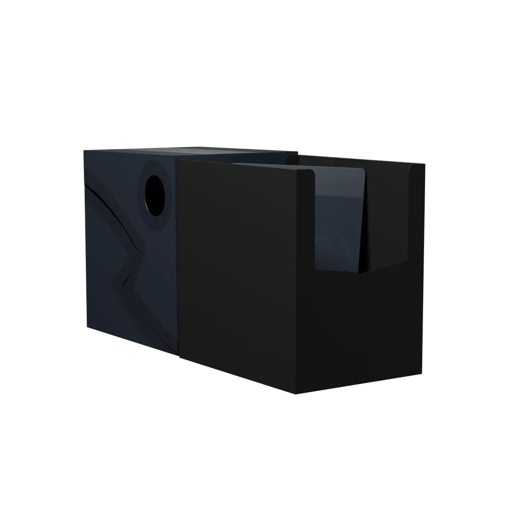 Dragon Shield: Double Deck Shell Deck Box Midnight Blue/Black