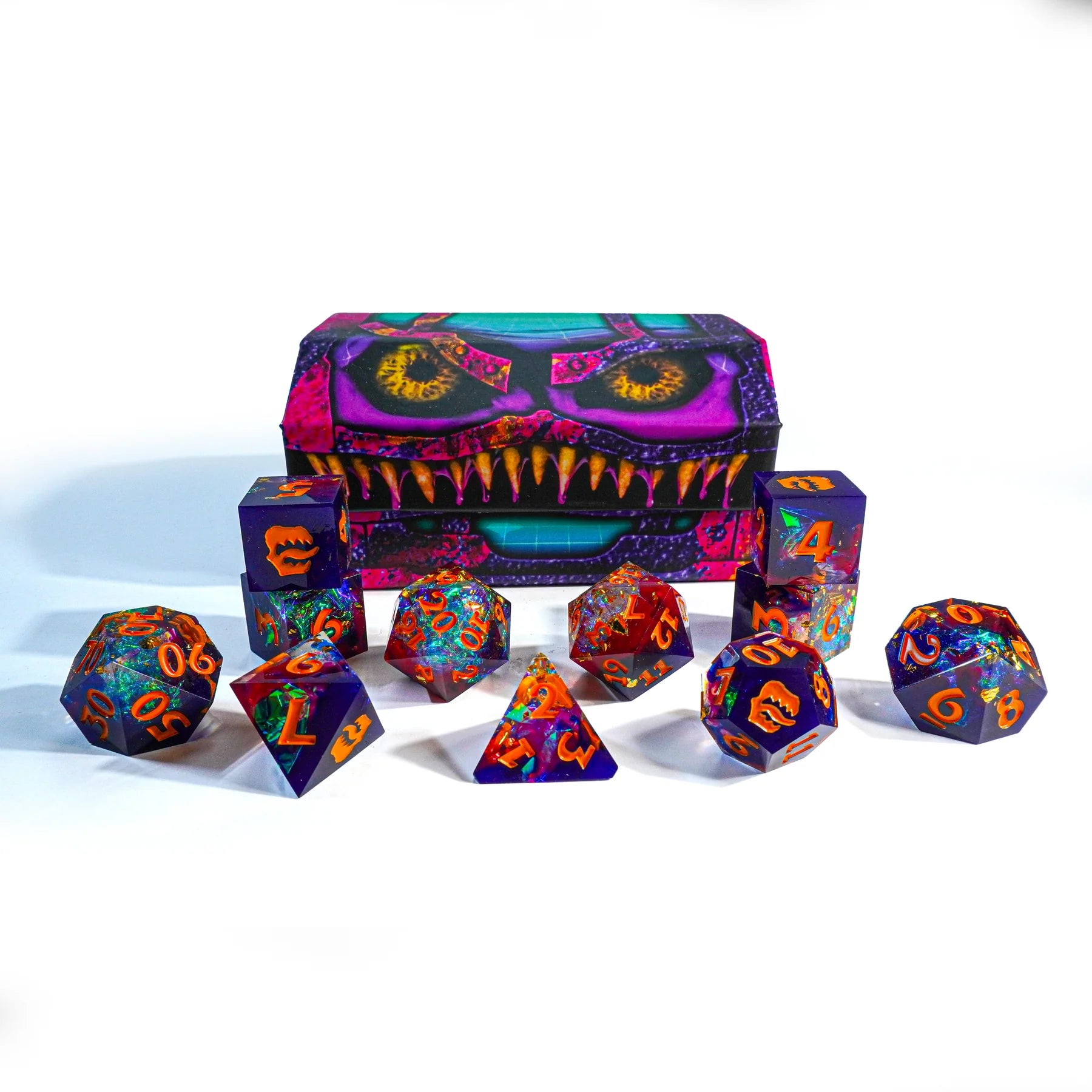 Mimic Dice: Mixtape 11pc Signature Resin Set