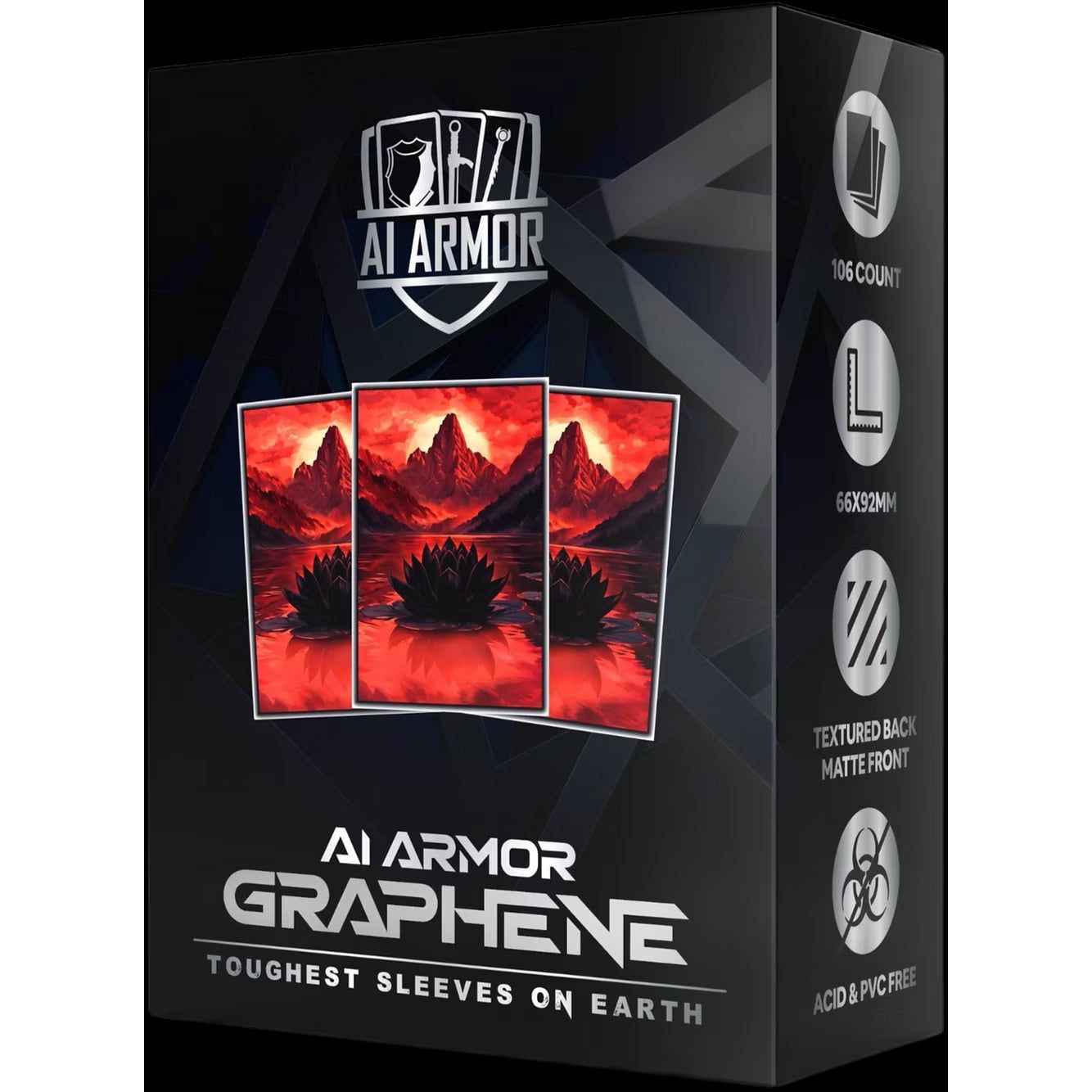 Ai Armor - Mountain Black Lotus Sleeves