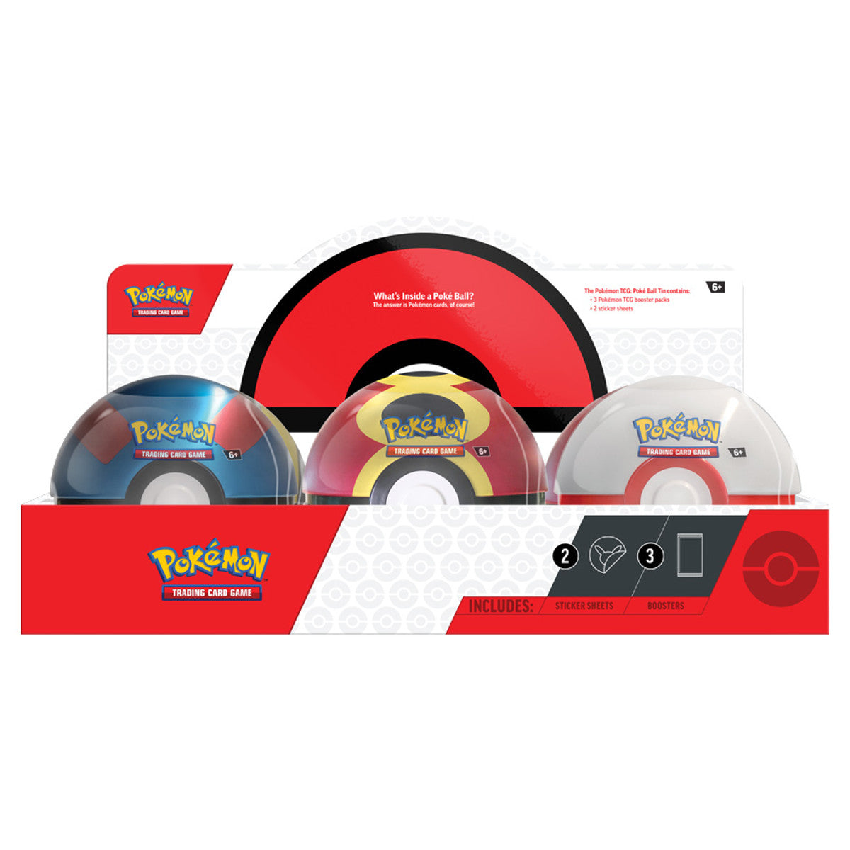 pokemon circle cards Pokemon: 2025 Q4 Pokeball Tin [Assorted Styles]