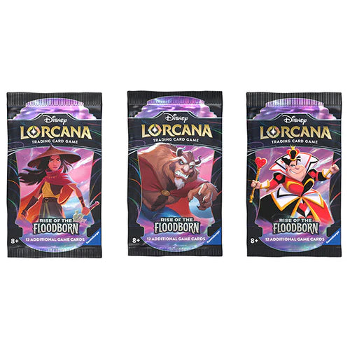 Disney Lorcana TCG: Rise Of The Floodborn - Sleeved Booster Pack