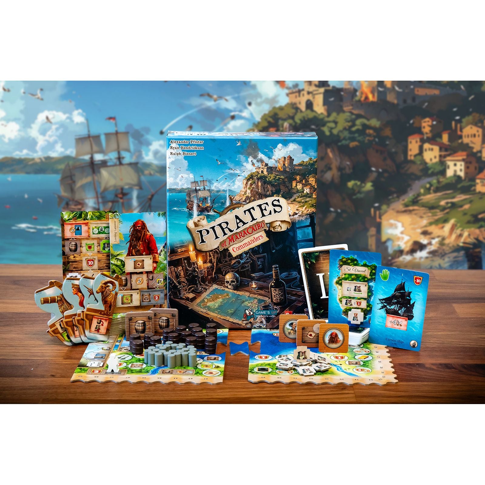 Pirates of Maracaibo: Commanders