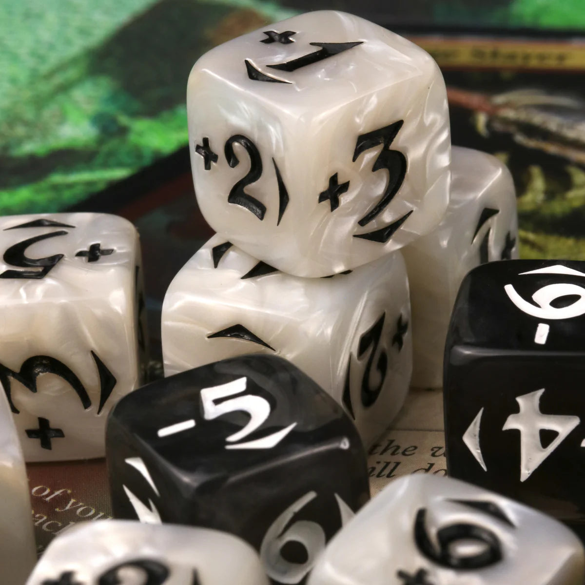 MtG Spin Down Counters - Power / Toughness Dice
