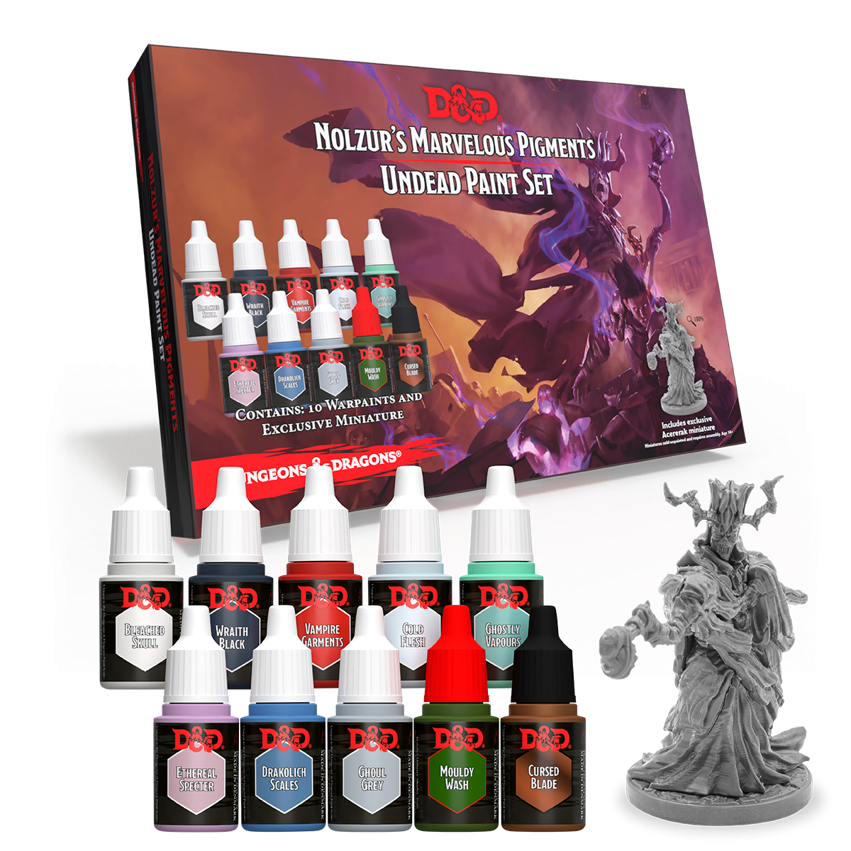 Nolzur's Marvelous Pigments: Undead Paint Set (Pre-Order Restock)