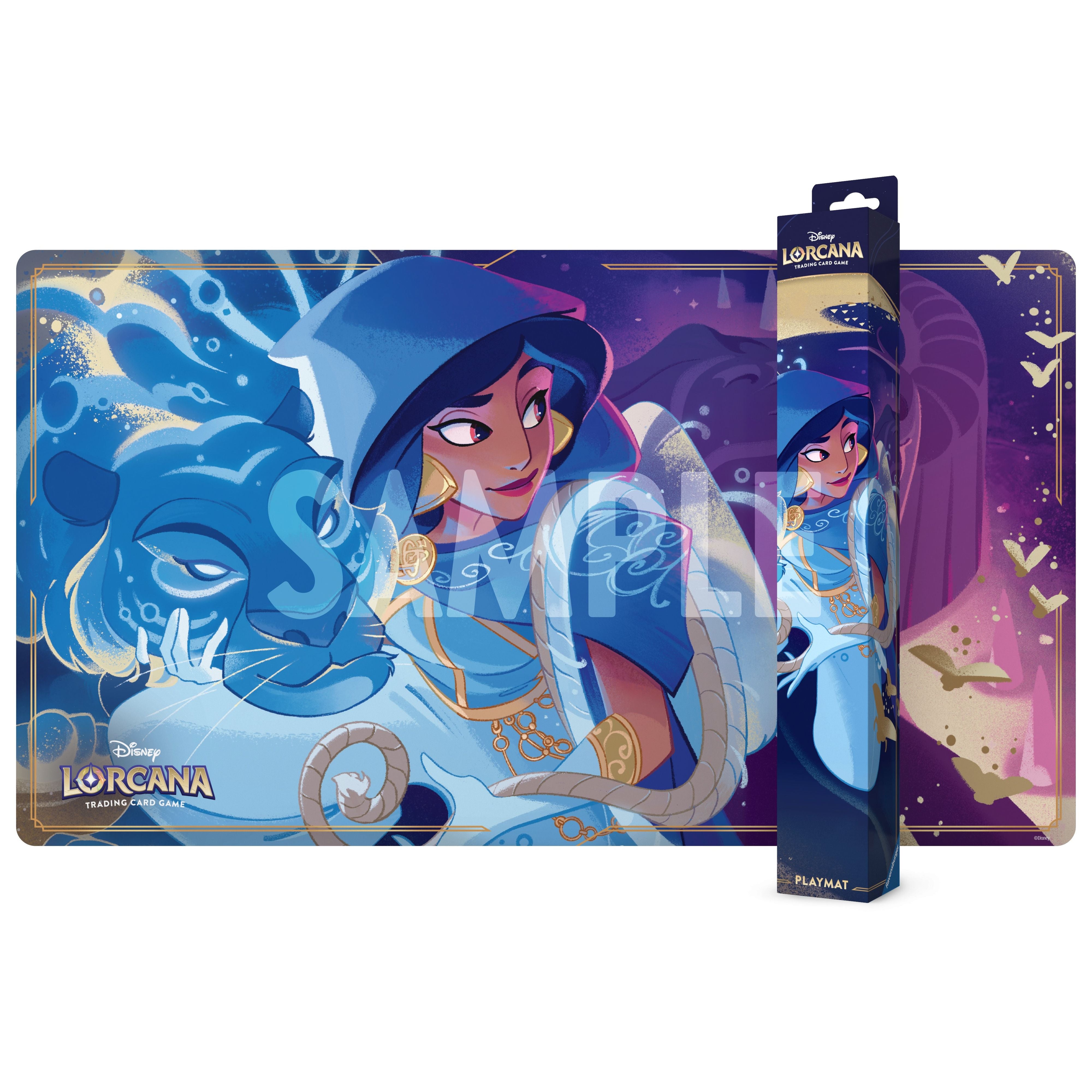 Lorcana TCG: Whispers in the Well - Jasmine, Steady Strategist Playmat (Pre-Order Expected Release Date 11/14/2025)