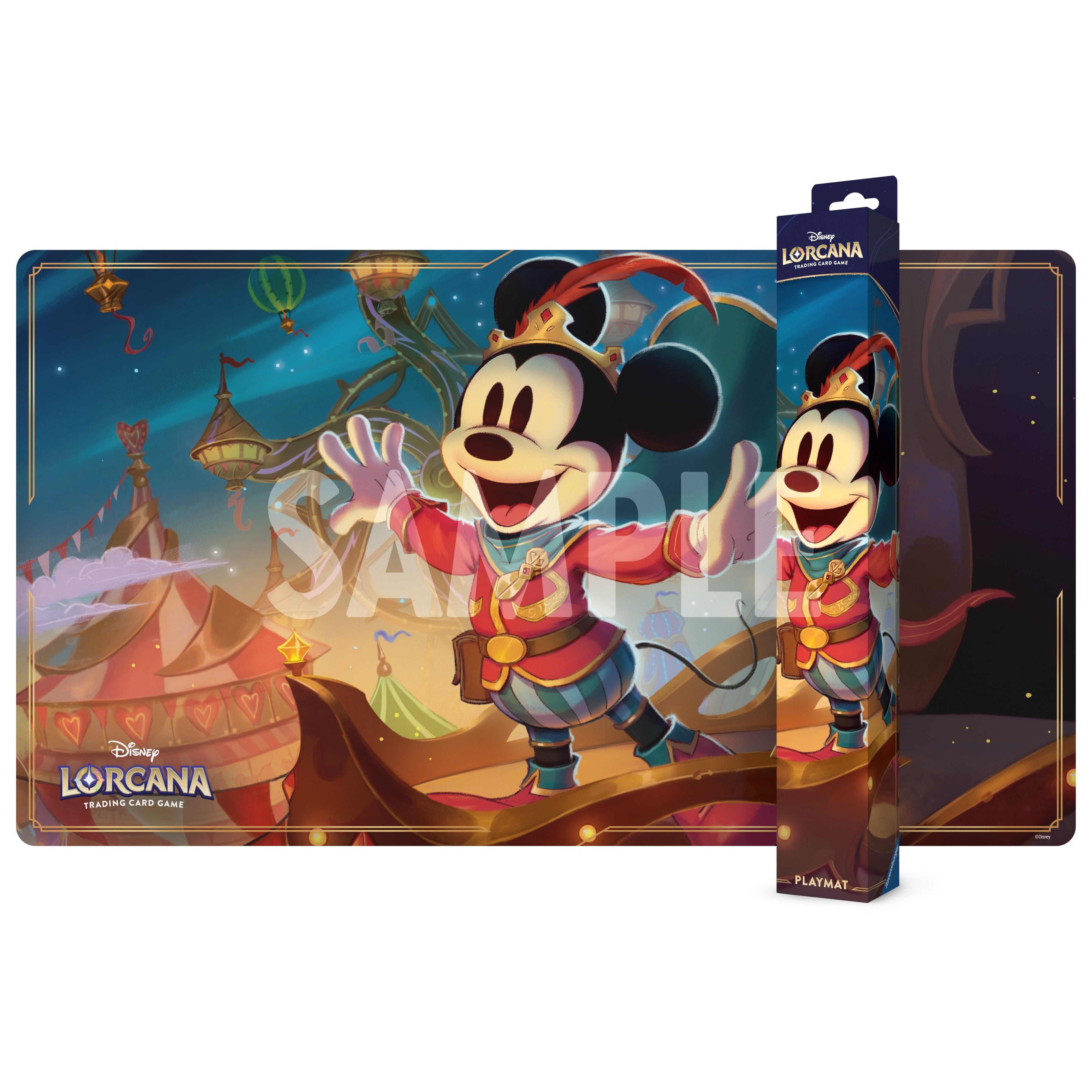 Lorcana TCG: Whispers in the Well - Mickey Mouse, Brave Little Prince Playmat (Pre-Order Expected Release Date 11/14/2025) (Copy)