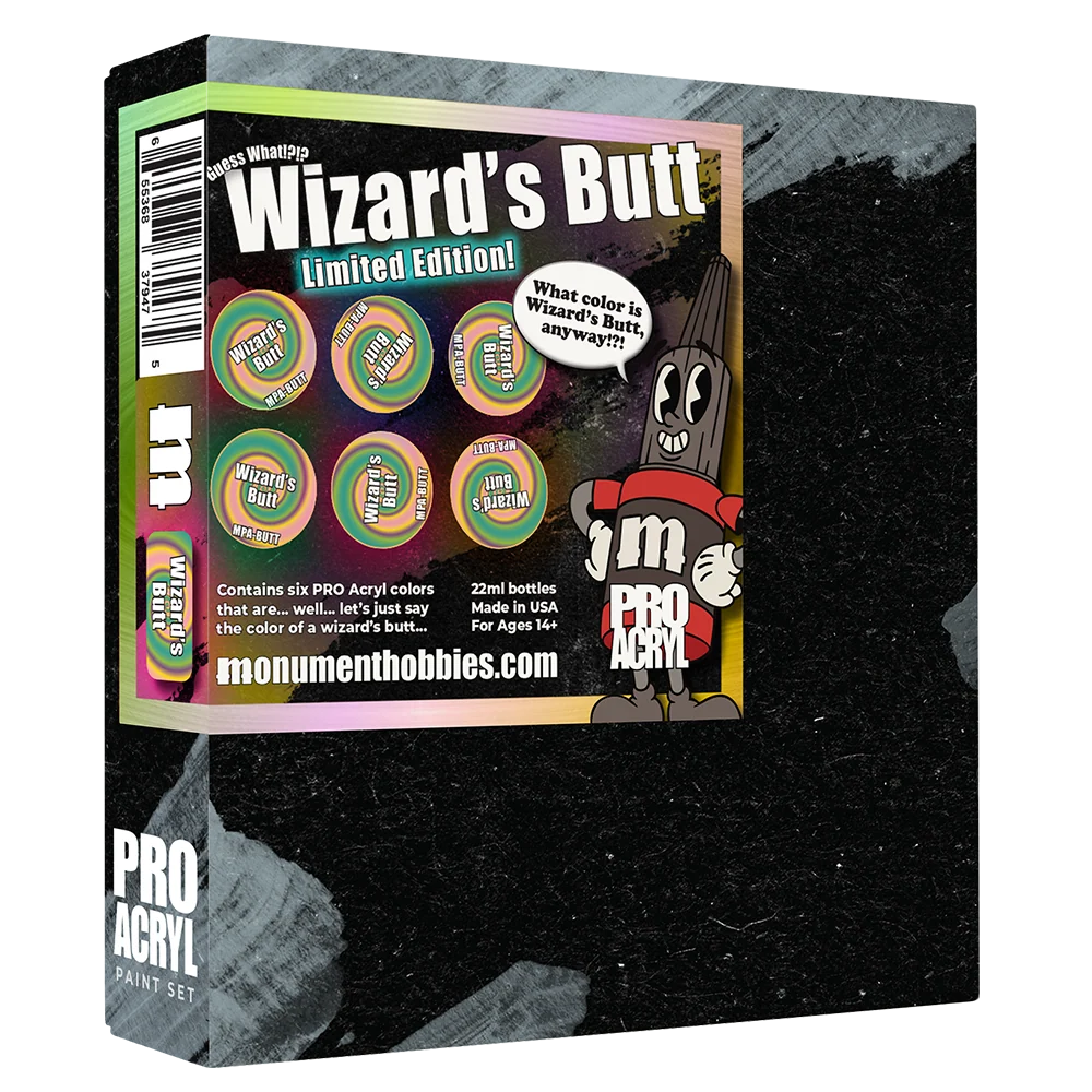 PRO Acryl Wizard's Butt Set!
