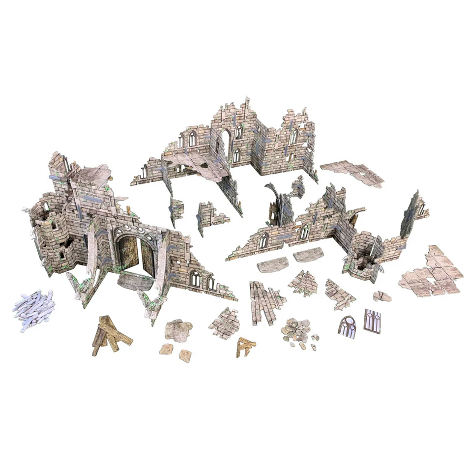 Battle Systems: Fantasy Ruined Monastery