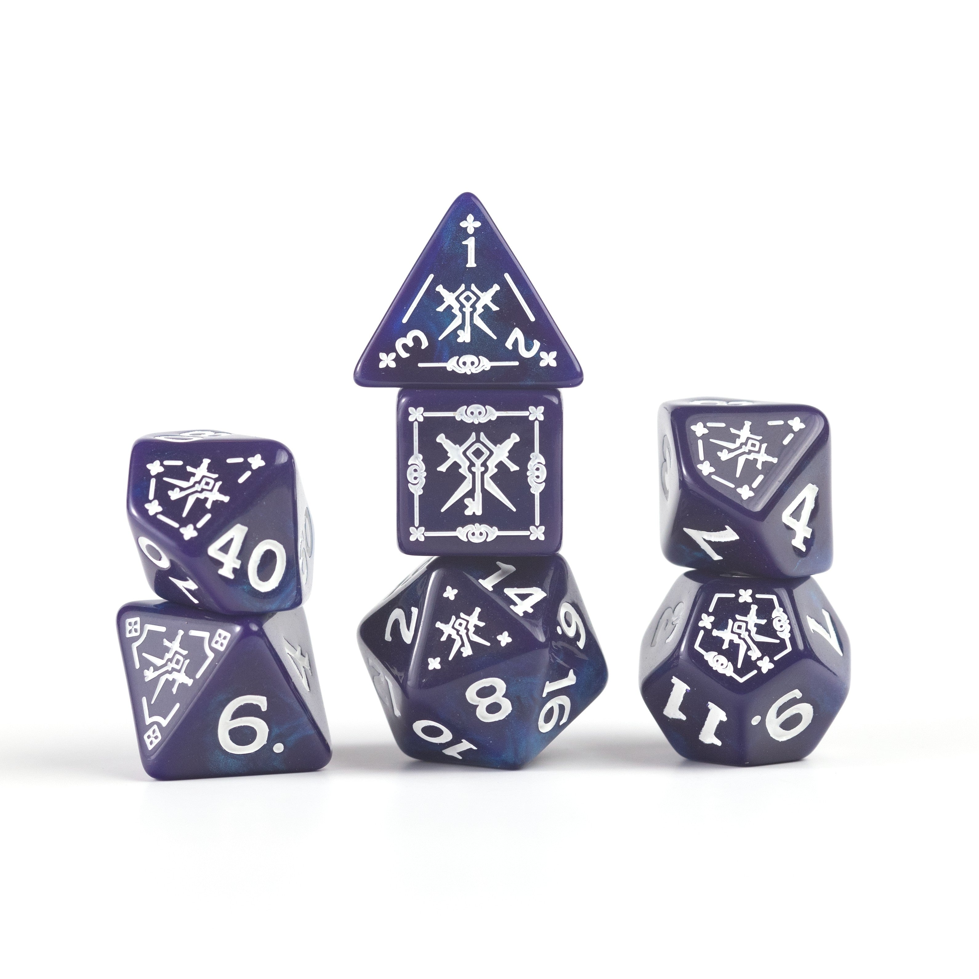 Dungeons & Dragons: Rogue Purple Adventure Dice