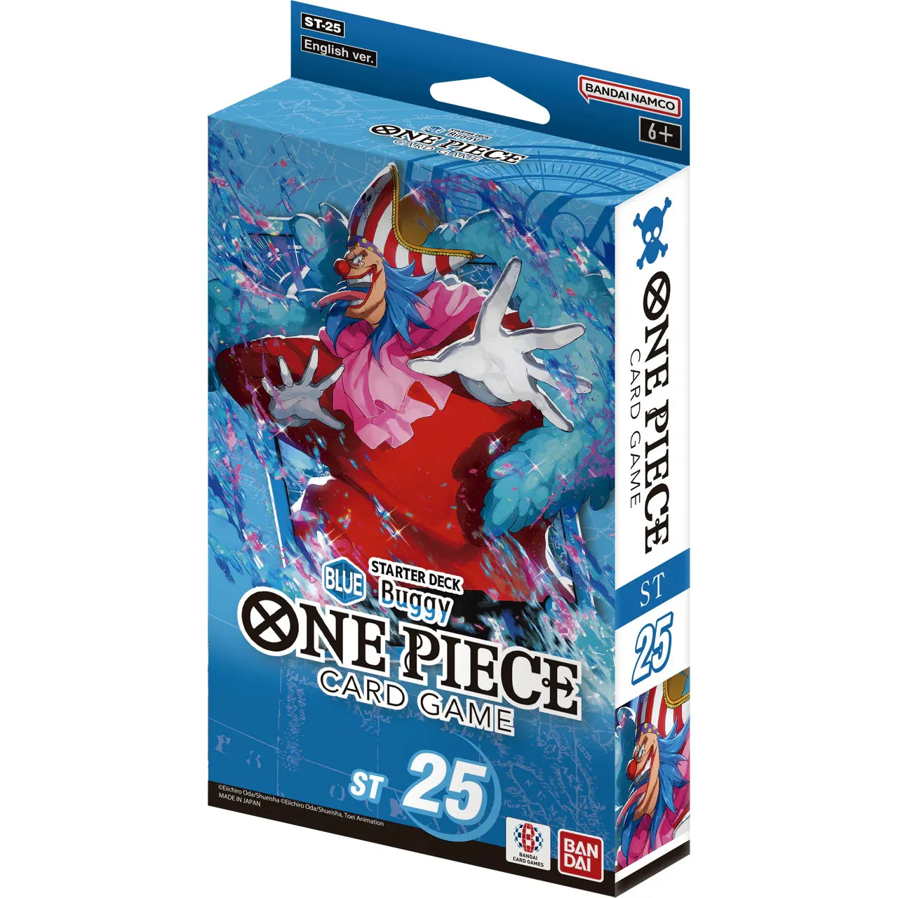 one piece tcg deck ST-30 Starter Luffy & Ace In addition to members of the Straw Hat Crew One Piece TCG: (Blue) Buggy