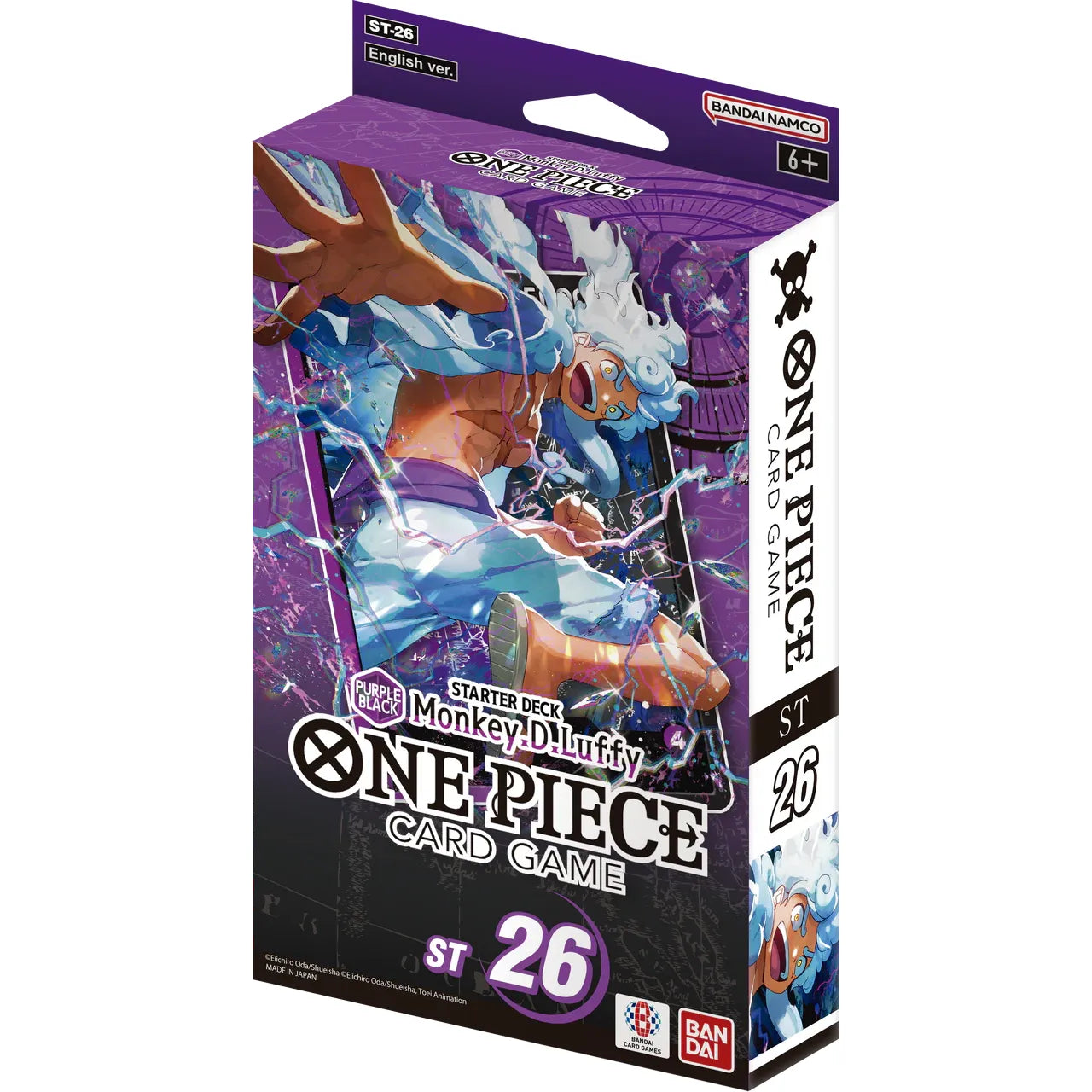 One Piece TCG: (Purple-Black) Monkey.D.Luffy Starter Deck [ST-26]