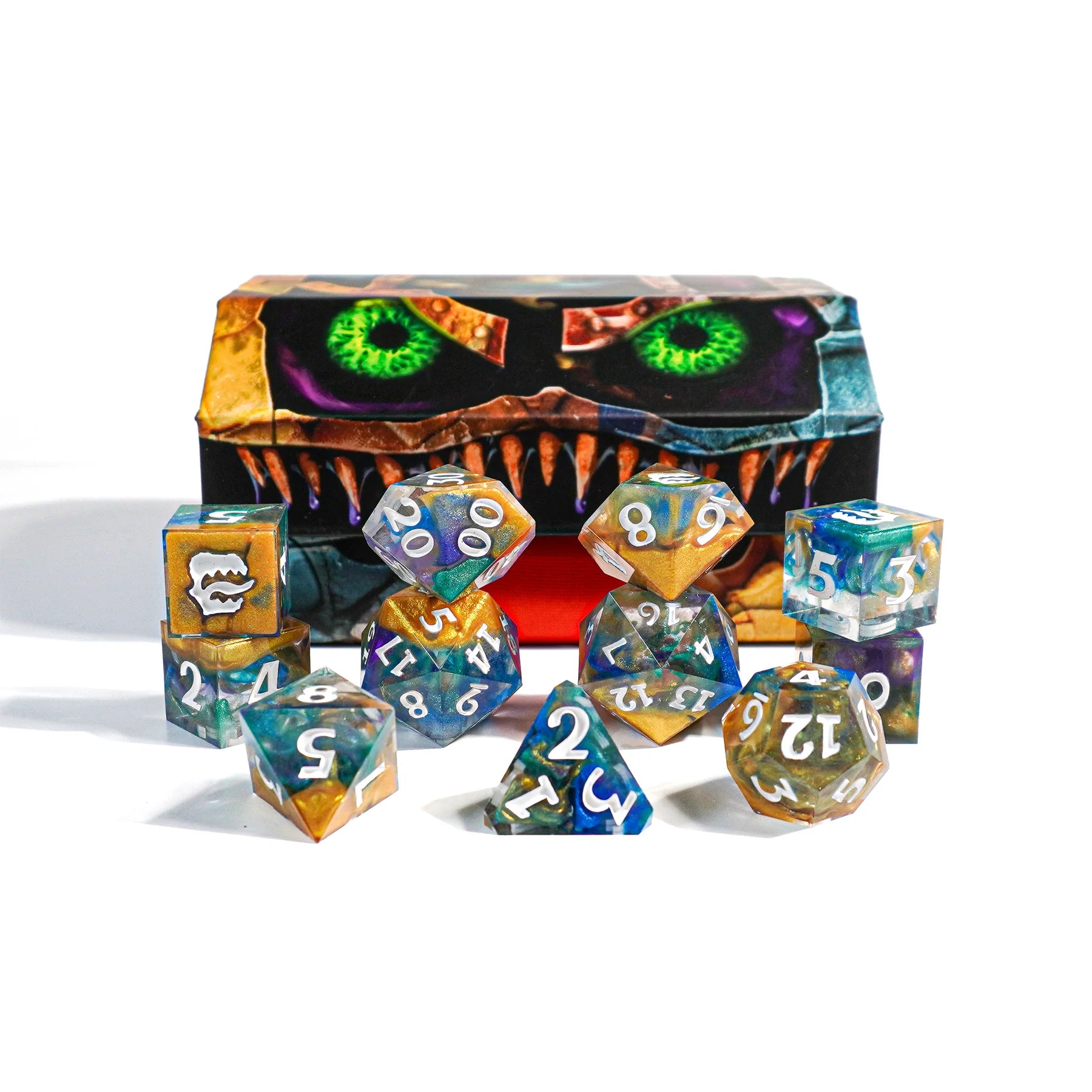 Mimic Dice: Sands of Time 11pc Signature Resin Set