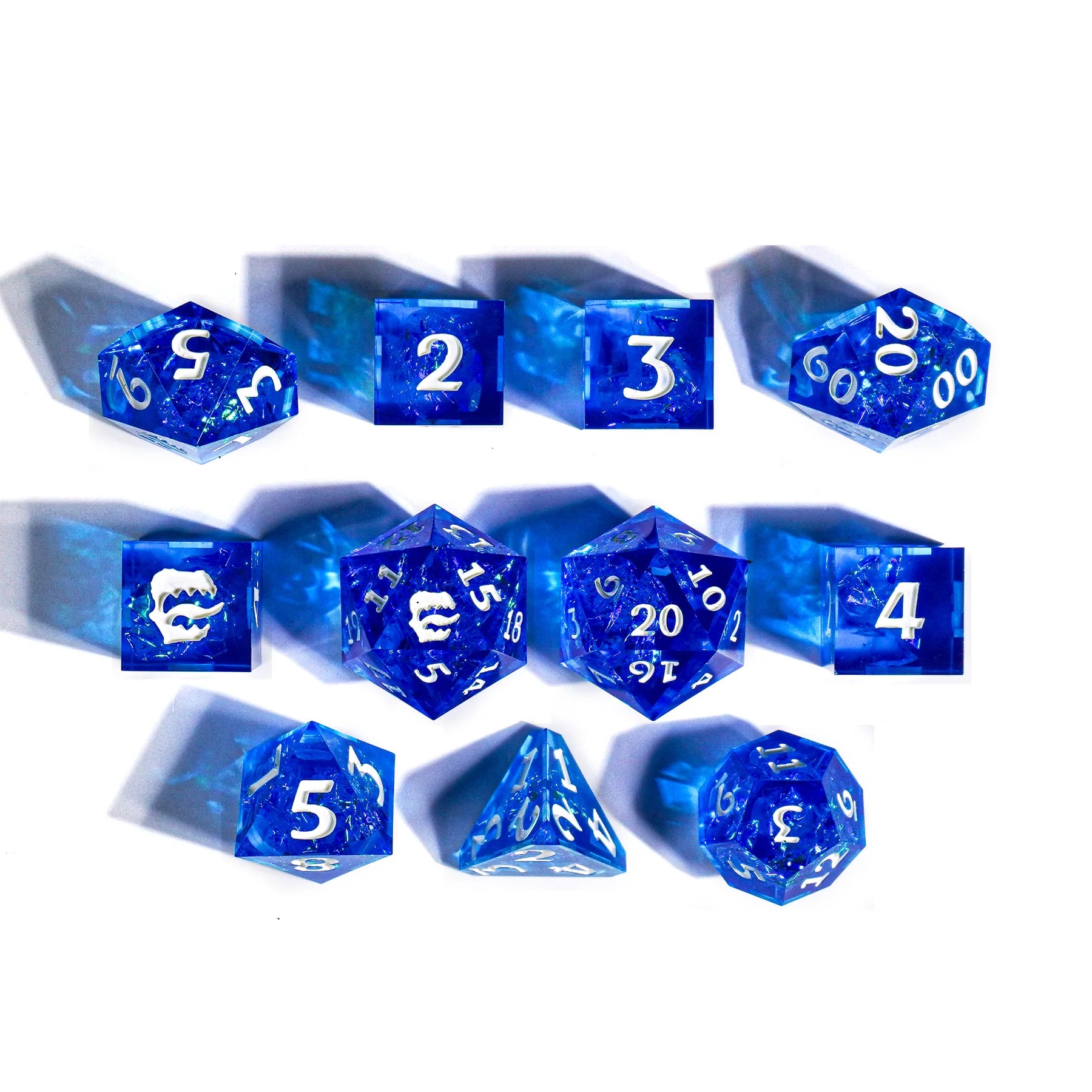 Mimic Dice: Sapphire Dream 11pc Signature Resin Set