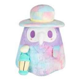 Squishable: Mini Tie Dye Plague Doctor Plush