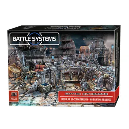 Battle Systems: Sci-Fi Gothic Cityscape