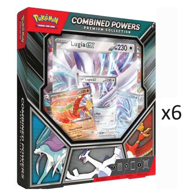 Pokemon: Combined Powers Premium Collection Case (6 boxes)