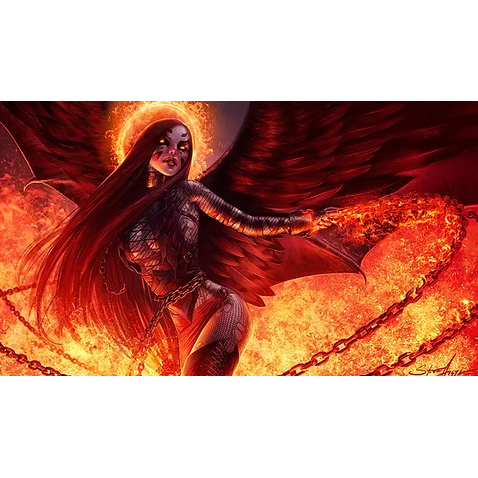 Steve Argyle Signed - Fire and Iron Playmat