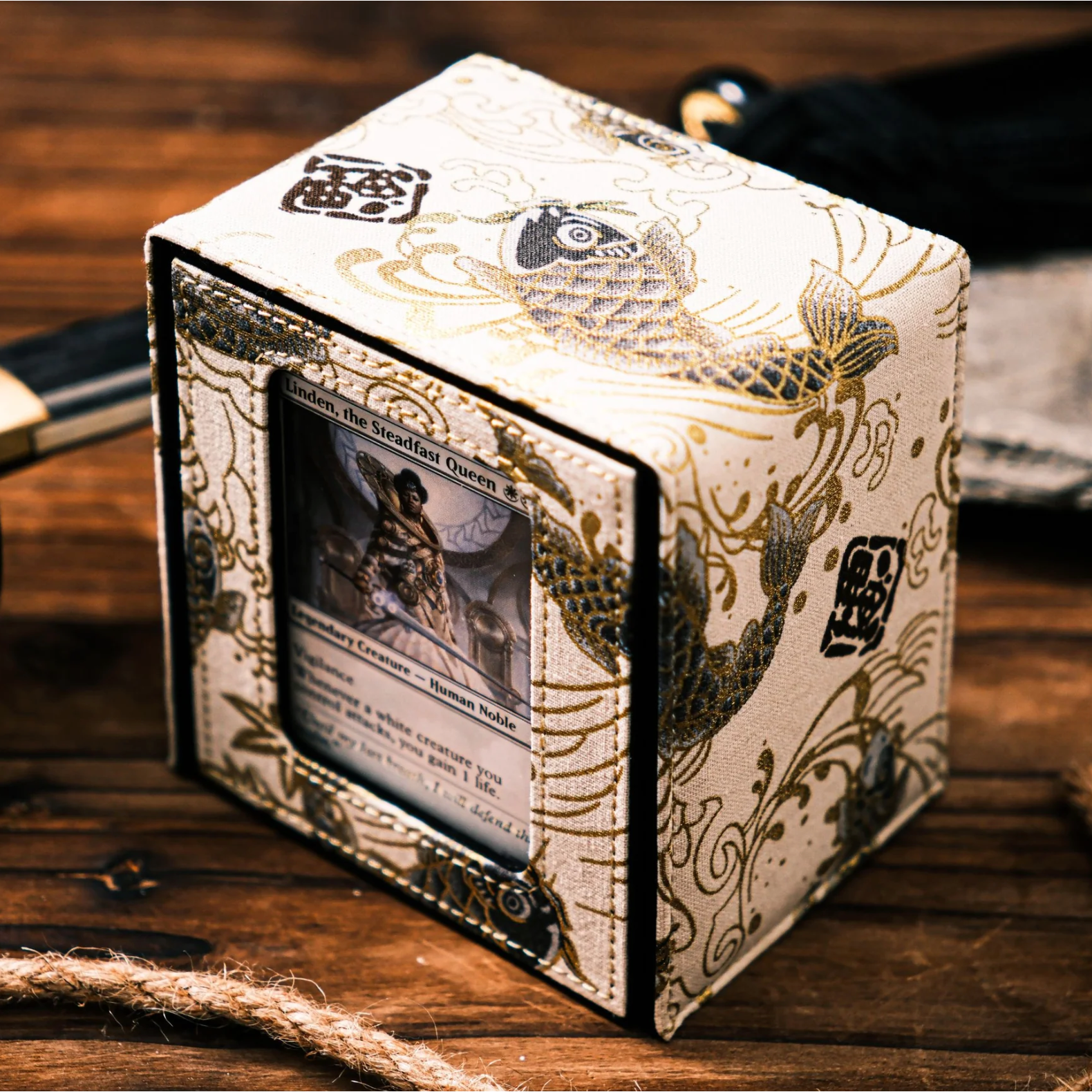 The Shogun Deckimono (Windowed) White - Koi of Dawn