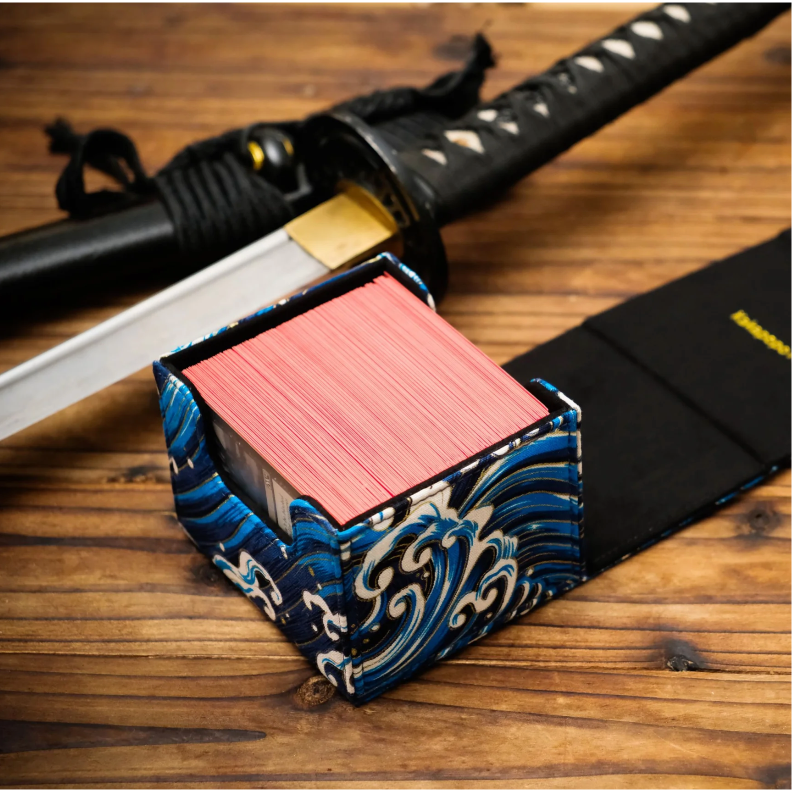 The Geisha Deckimono (Sideloader) Blue - Winter Waves