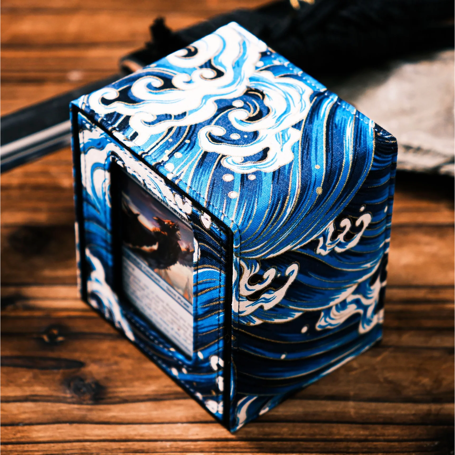 The Shogun Deckimono (Windowed) Blue - Winter Waves