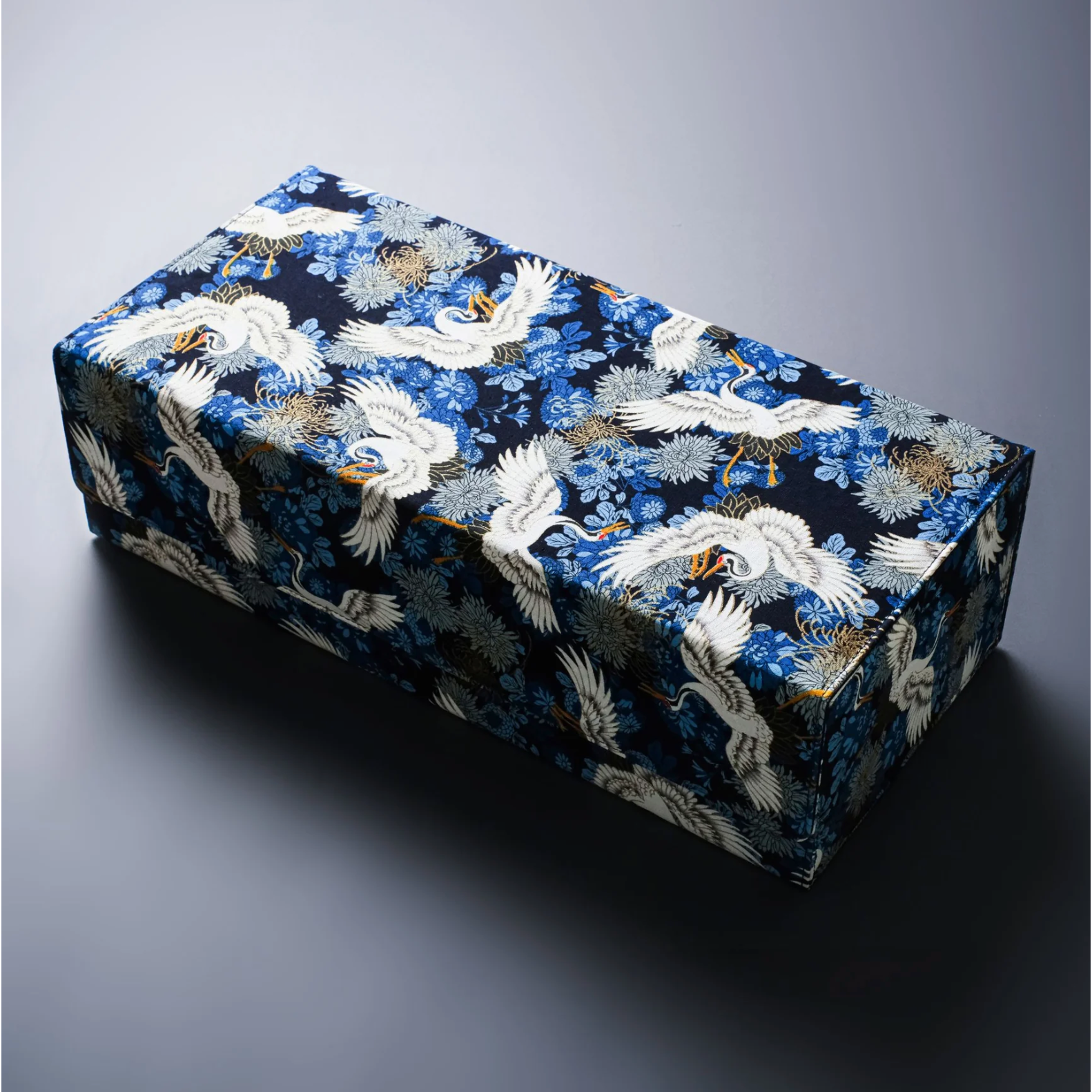 The Shiro Deckimono Blue - Sapphire Crane